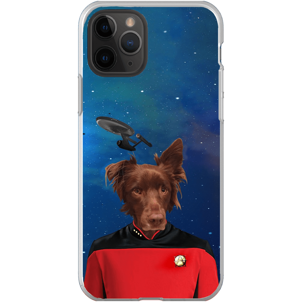 &#39;Doggo-Trek&#39; Personalized Phone Case