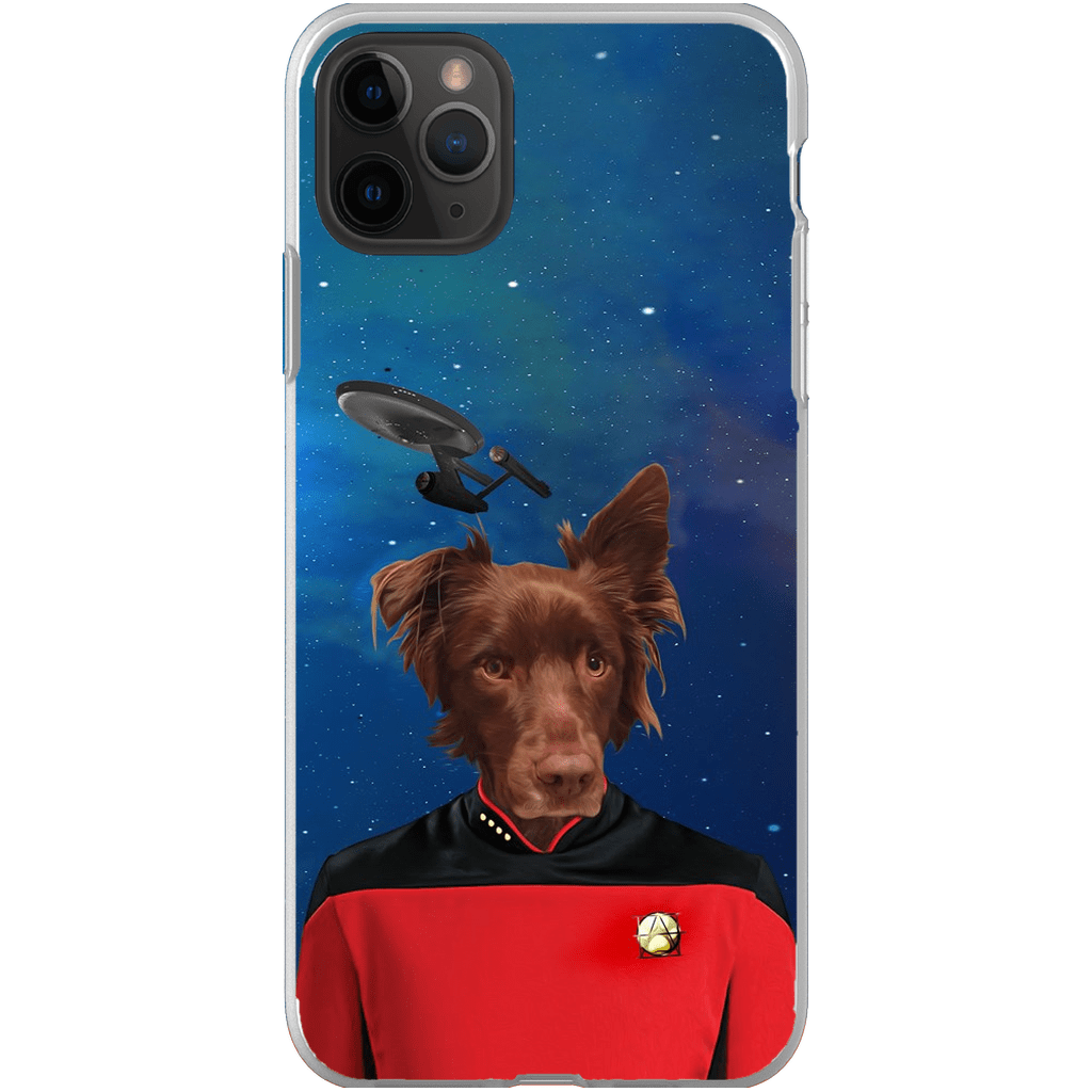 &#39;Doggo-Trek&#39; Personalized Phone Case