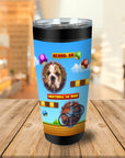 Retro Video Game Personalized Pet Tumbler