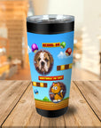 Retro Video Game Personalized Pet Tumbler