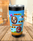 Retro Video Game Personalized Pet Tumbler