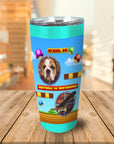 Retro Video Game Personalized Pet Tumbler