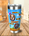 Retro Video Game Personalized Pet Tumbler