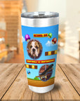 Retro Video Game Personalized Pet Tumbler