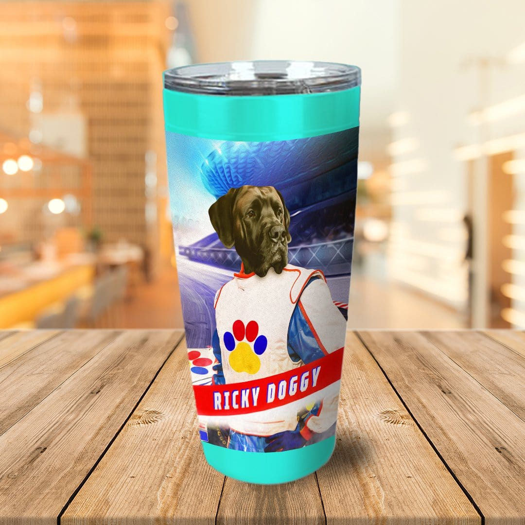 &#39;Ricky Doggy&#39; Personalized Tumbler