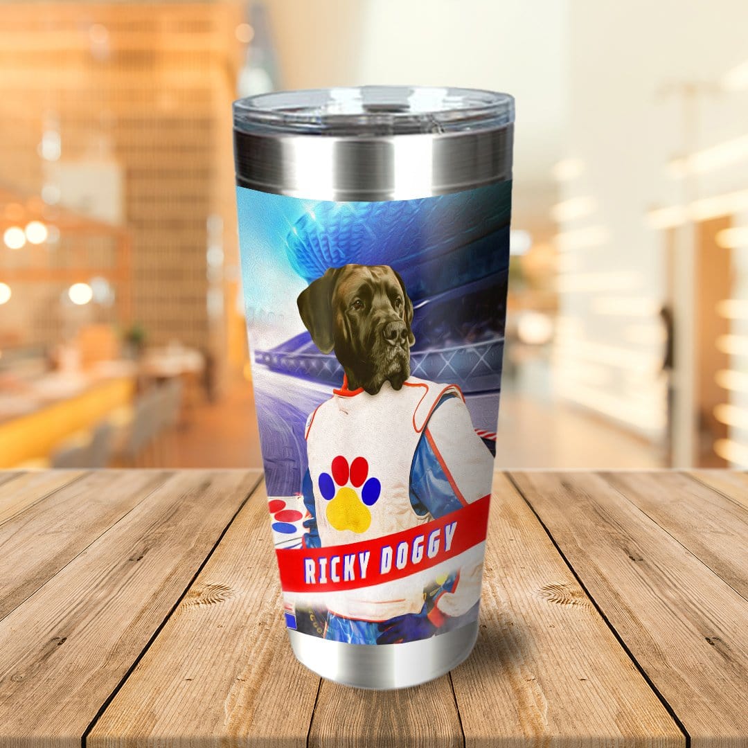 &#39;Ricky Doggy&#39; Personalized Tumbler