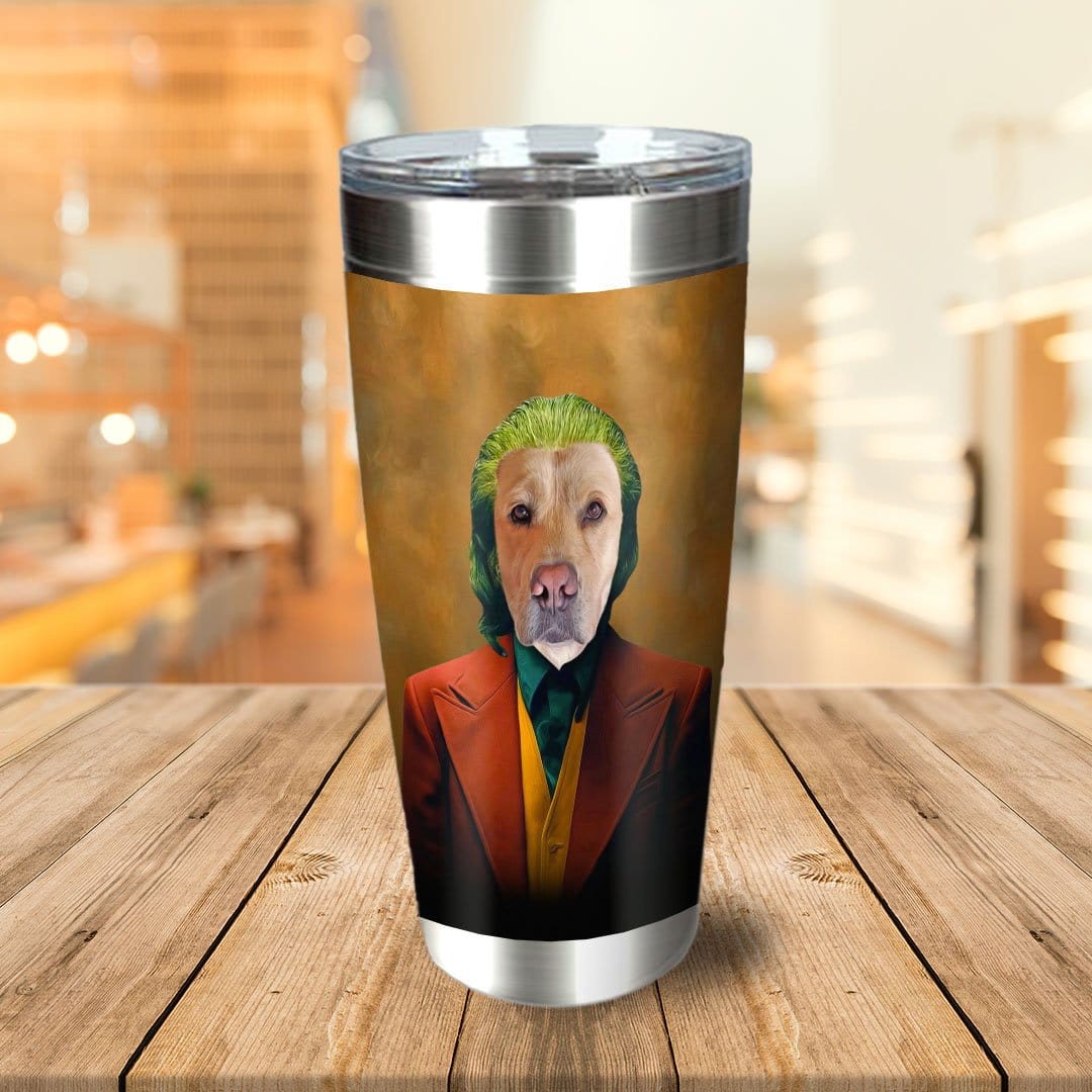 &#39;Joker Doggo&#39; Personalized Tumbler