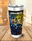 'Scotland Doggos' Personalized 2 Pet Tumbler