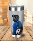 'The Soccer Player' Personalized Tumbler