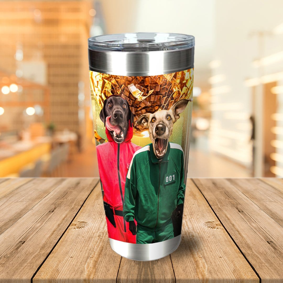 &#39;Squid Paws&#39; Personalized 2 Pet Tumbler