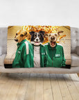 'Squid Paws' Personalized 3 Pet Blanket