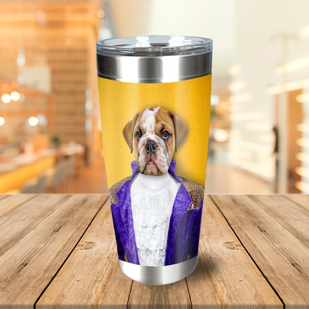 &#39;The Prince-Doggo&#39; Personalized Tumbler