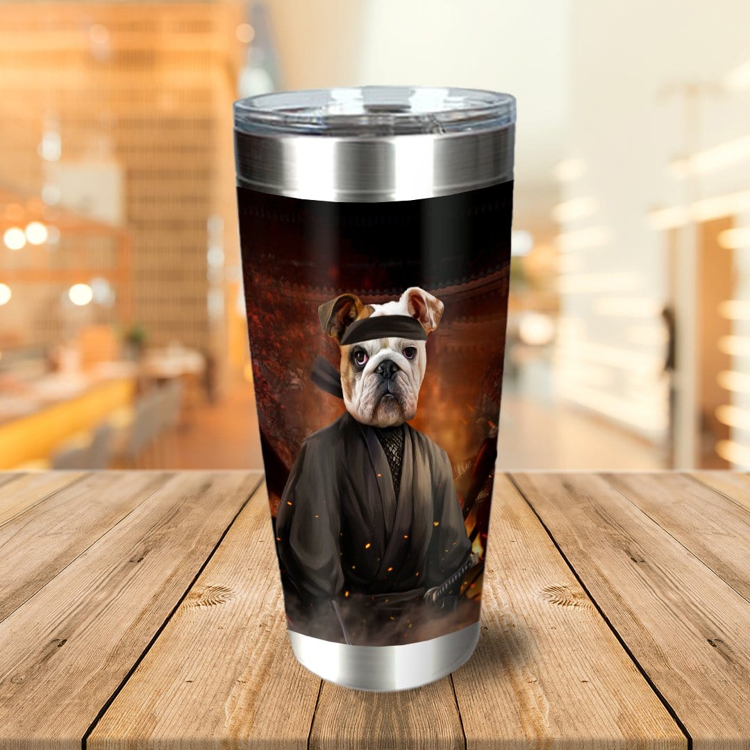 &#39;The Ninja&#39; Personalized Tumbler