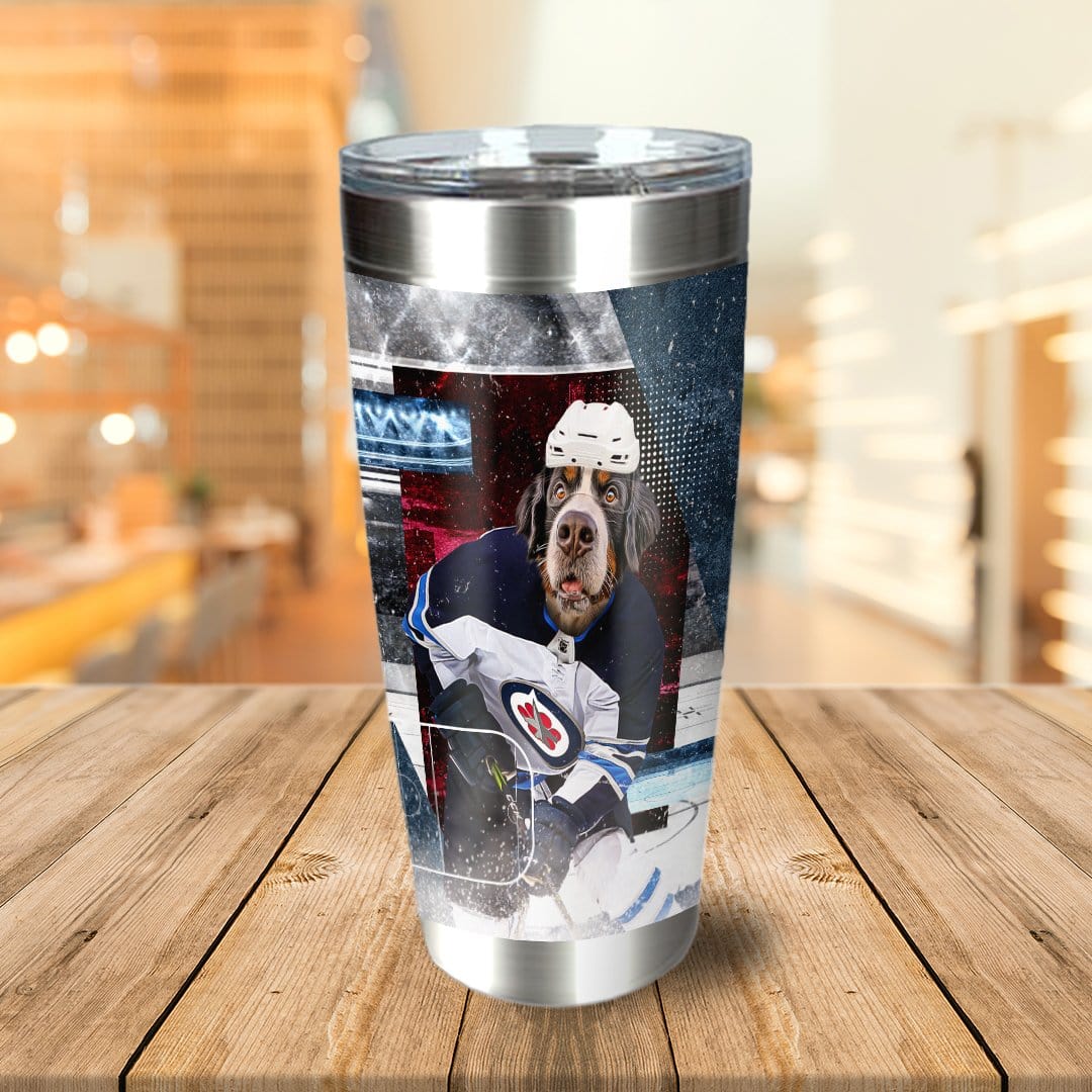 &#39;Winnepeg Doggos Hockey&#39; Personalized Tumbler