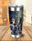 'The Army Veterans' Personalized 2 Pet Tumbler