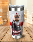 'Falcon Doggo' Personalized Tumbler