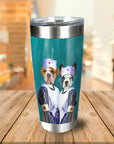 'The Nurses' Personalized 2 Pet Tumbler