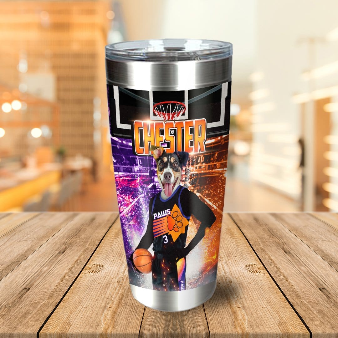 &#39;Phoenix Paws&#39; Personalized Tumbler