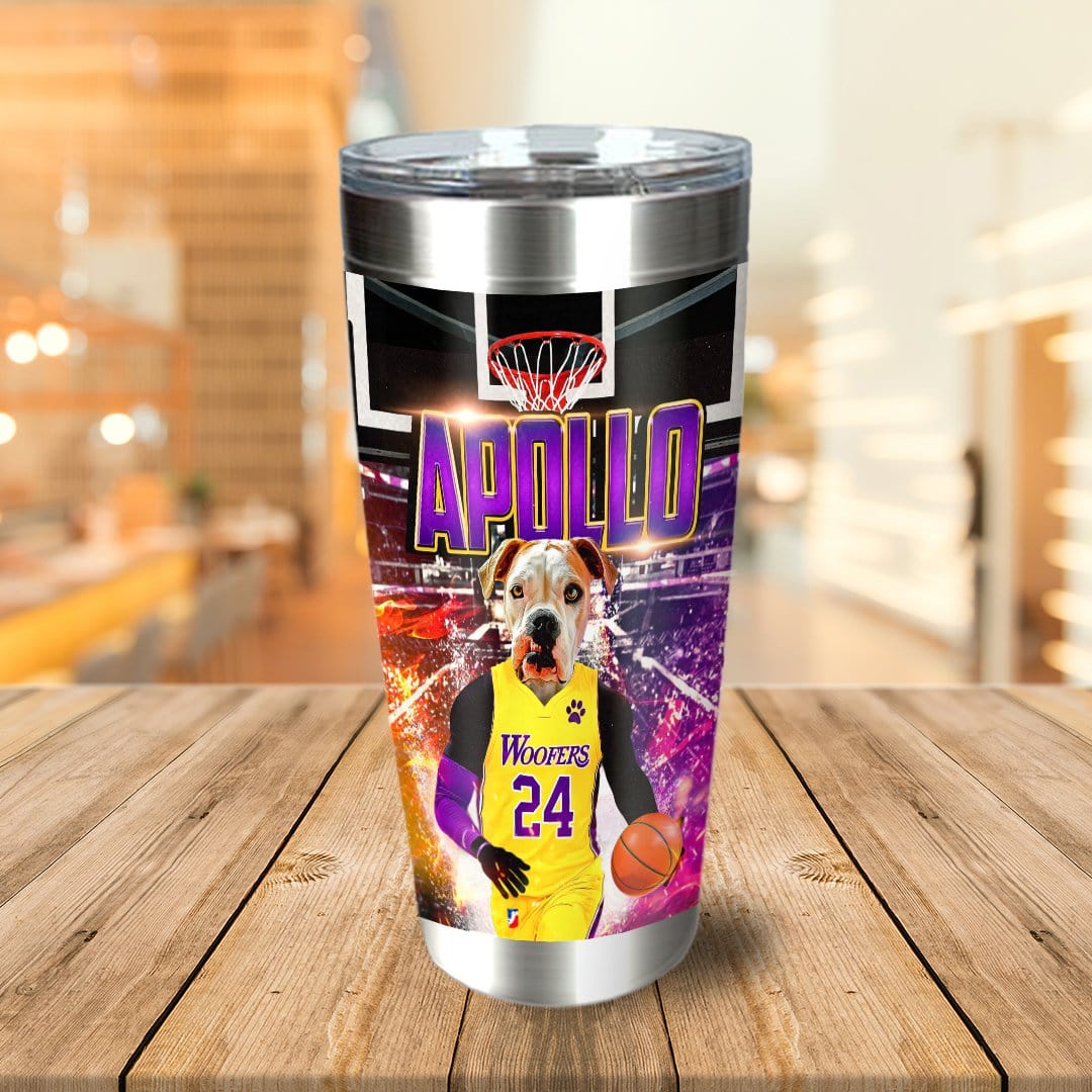 &#39;Los Angeles Woofers&#39; Personalized Tumbler