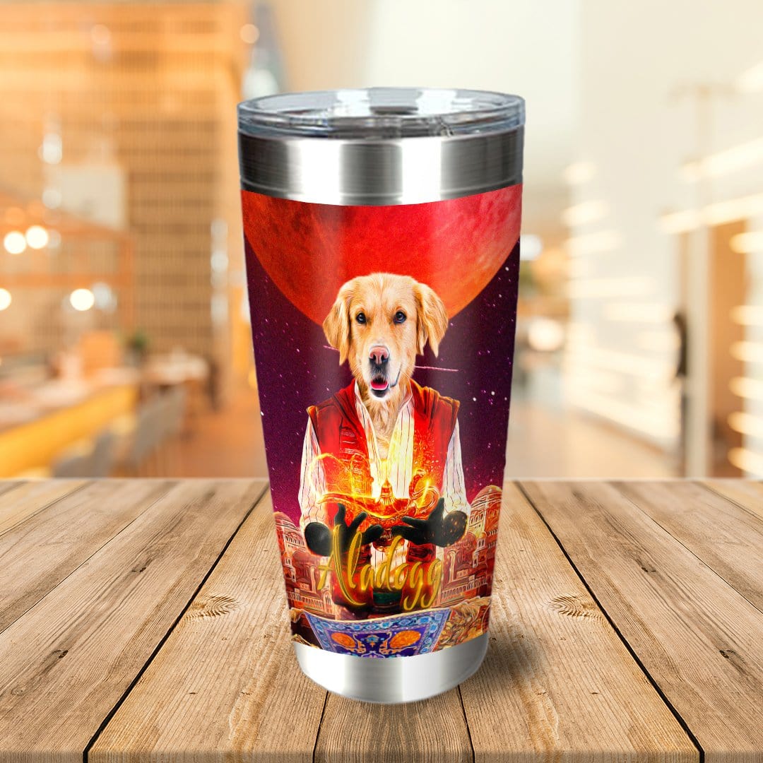 &#39;Aladogg&#39; Personalized Tumbler