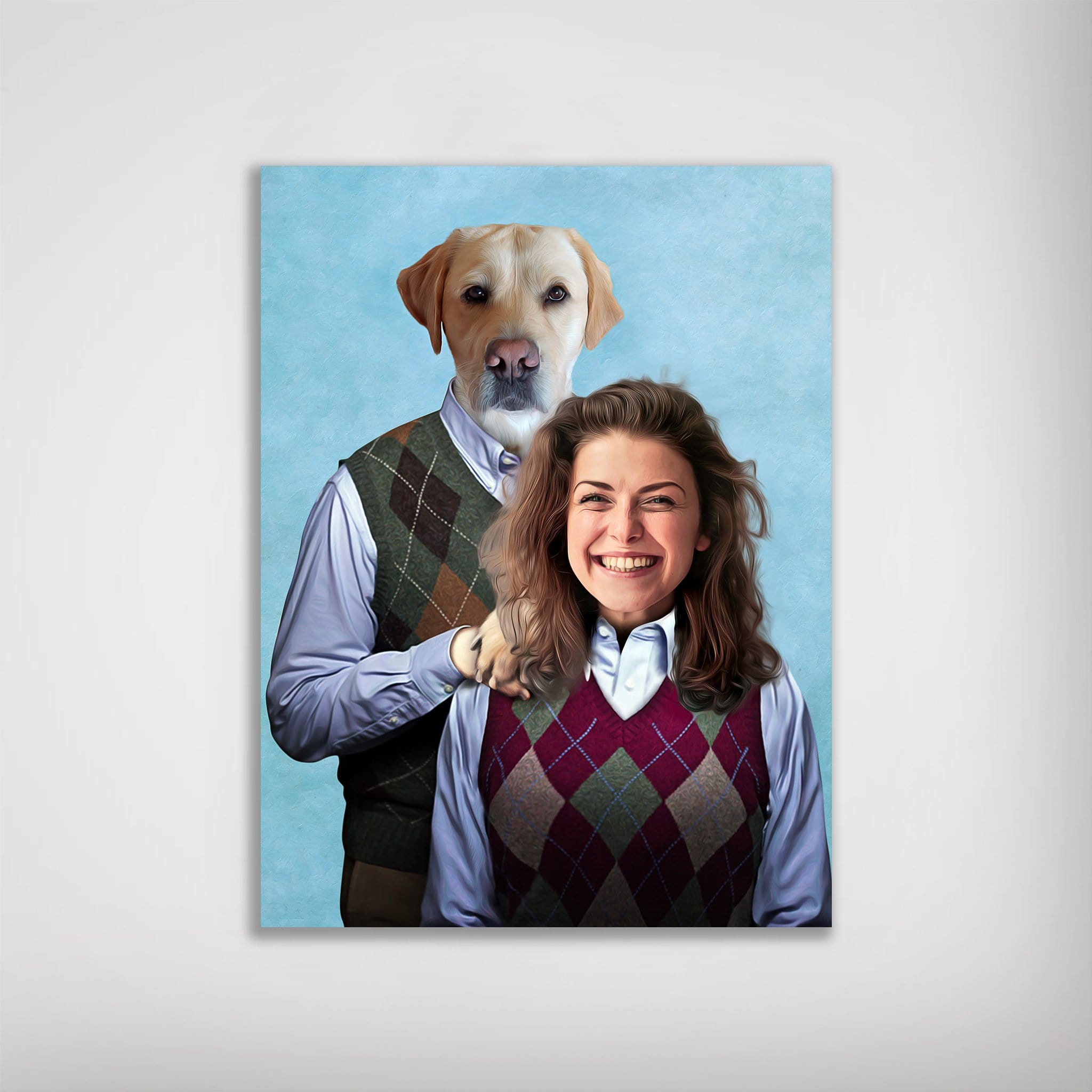 Póster personalizado &#39;Step Doggo &amp;amp; Human (hembra)&#39;