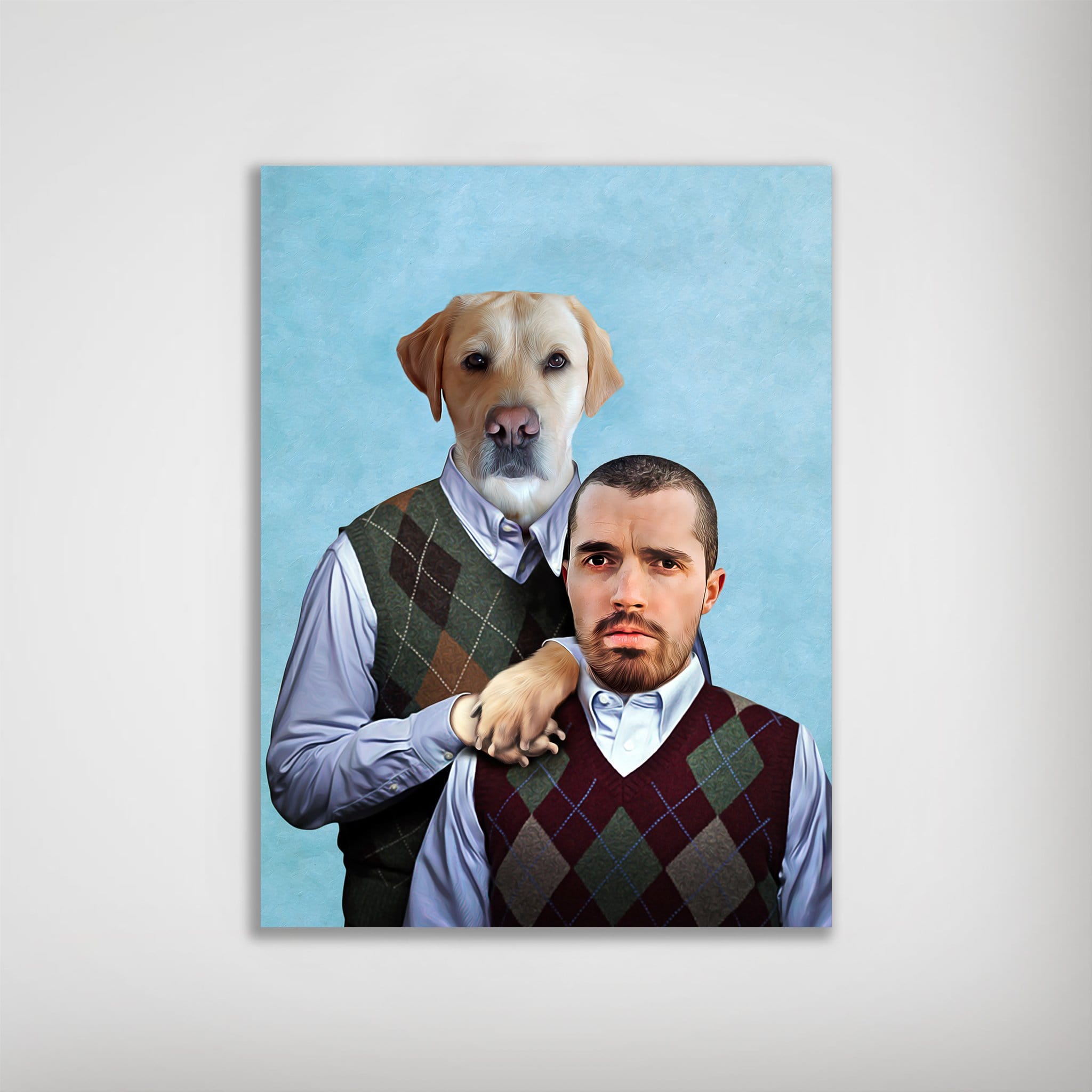 Póster personalizado &#39;Step Doggo &amp;amp; Human&#39;