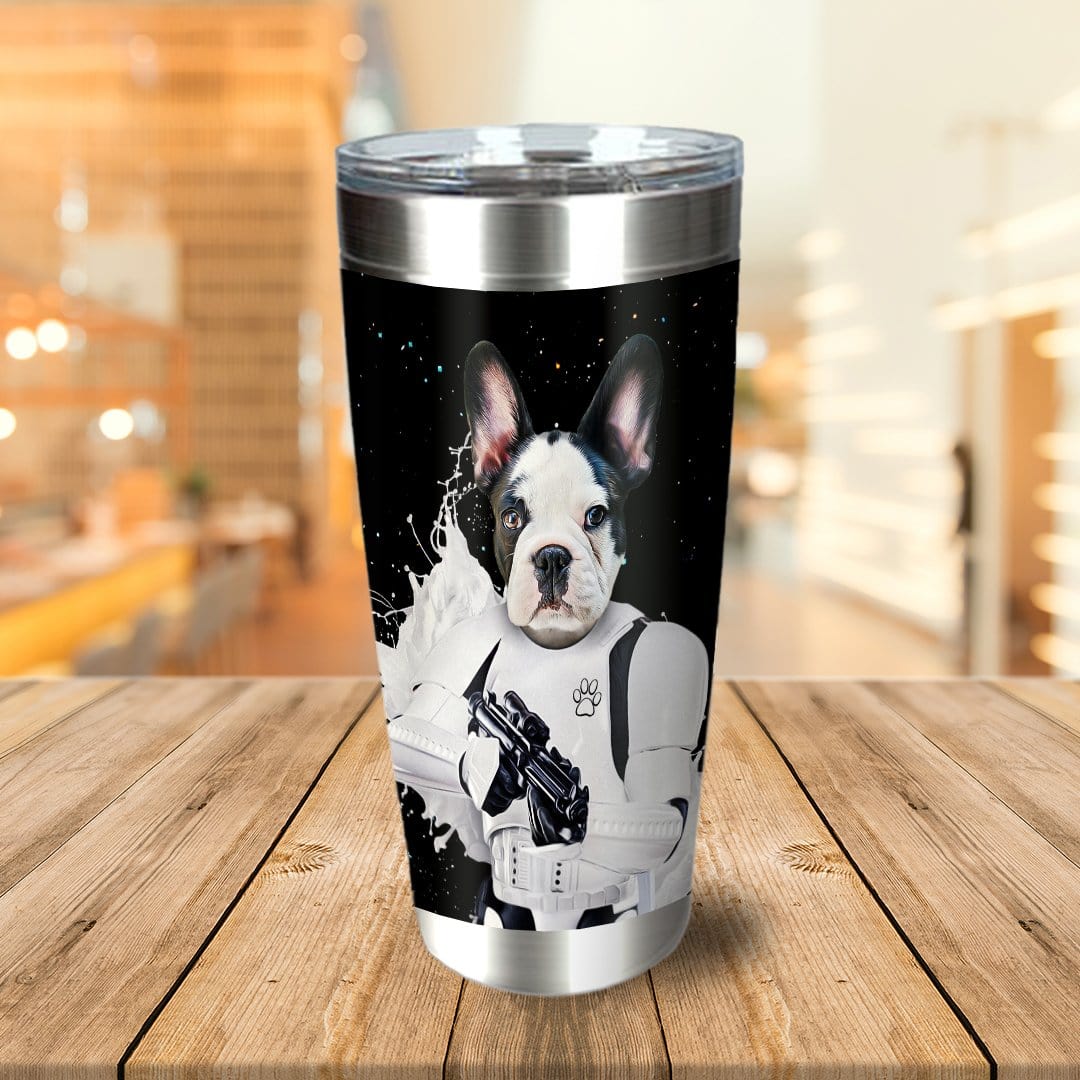 &#39;Storm Woofer&#39; Personalized Tumbler