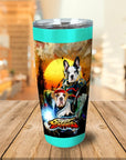 'Street Doggos 2' Personalized 2 Pet Tumbler