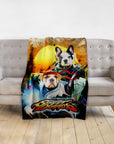 'Street Doggos 2' Personalized 2 Pet Blanket