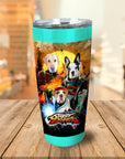 'Street Doggos' Personalized 3 Pet Tumbler