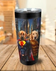 'Superdog & Aquadog' Personalized 2 Pet Tumbler