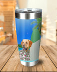 'The Surfer' Personalized Tumbler