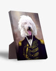 'The Admiral' Personalized Pet Standing Canvas