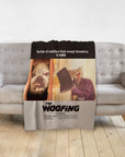 'The Woofing' Personalized 2 Pet Blanket