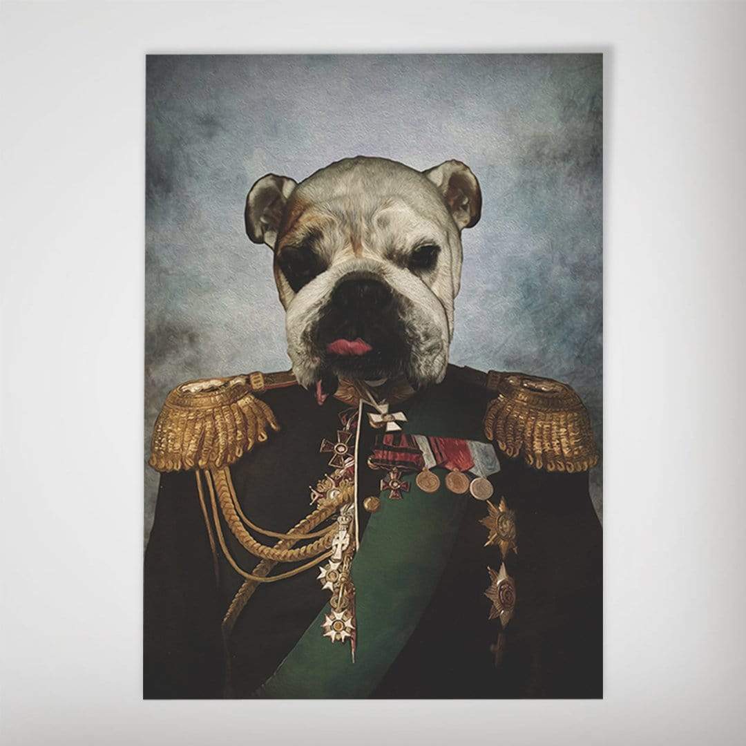 El General: Póster personalizado para mascotas