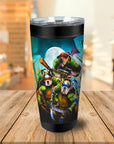 'Teenage Mutant Ninja Doggos' Personalized 3 Pet Tumbler