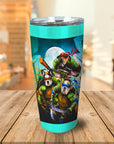 'Teenage Mutant Ninja Doggos' Personalized 3 Pet Tumbler