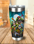 'Teenage Mutant Ninja Doggos' Personalized 3 Pet Tumbler