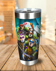 'Teenage Mutant Ninja Doggos' Personalized 4 Pet Tumbler