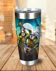 'Teenage Mutant Ninja Doggos' Personalized 2 Pet Tumbler