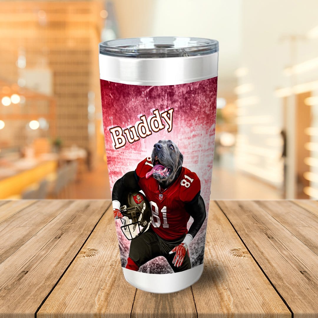 &#39;Tampa Bay Doggos&#39; Personalized Tumbler