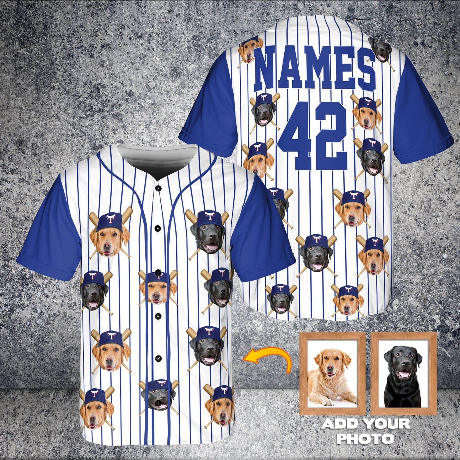 Camiseta de béisbol personalizada de los Texpaws Rangers