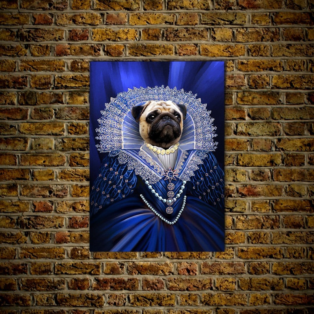 Póster Perro personalizado &#39;La Baronesa&#39;