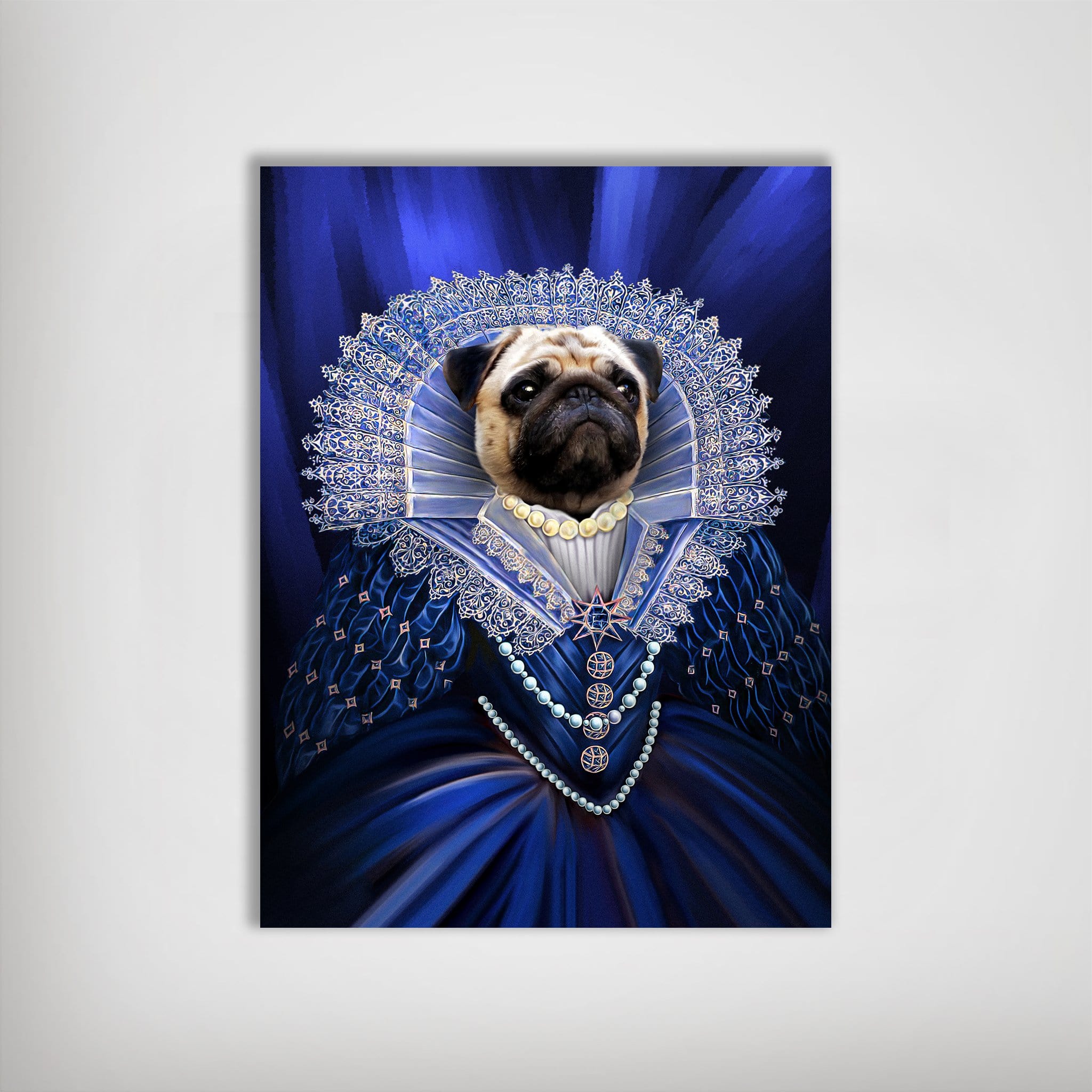 Póster Perro personalizado &#39;La Baronesa&#39;