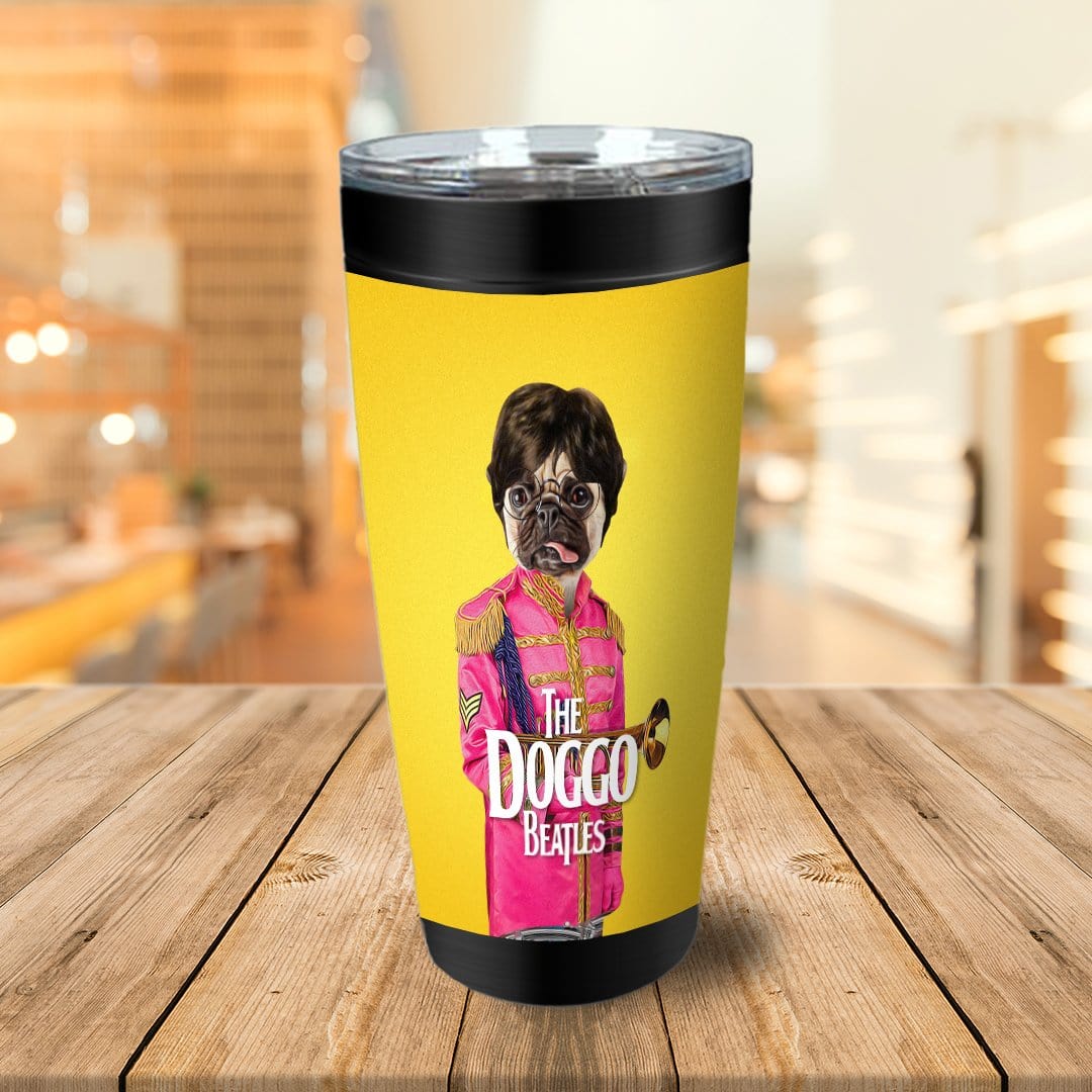 &#39;The Doggo Beatles&#39; Personalized Tumbler