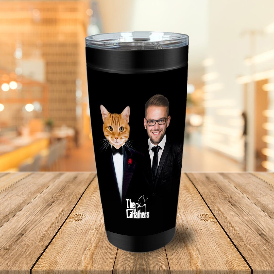 &#39;The Catfathers&#39; Personalized Tumbler