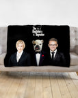 'The Dogfathers & Dogmother' Personalized Pet/Human Blanket