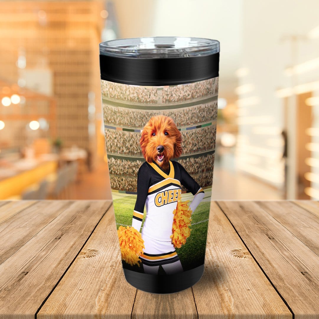 &#39;The Cheerleader&#39; Personalized Tumbler