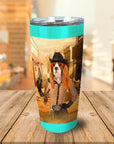 'The Cowgirl' Personalized Tumbler