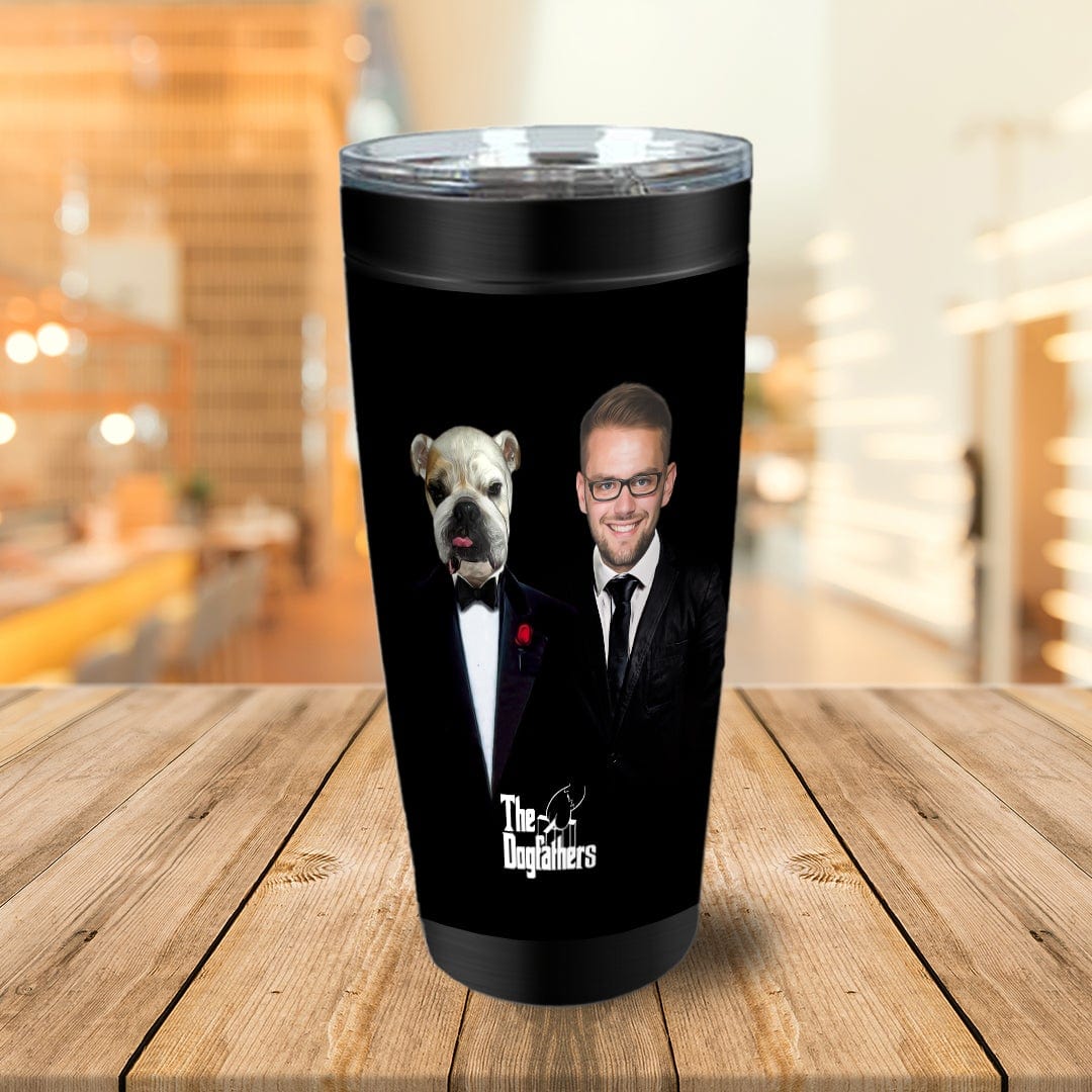 &#39;The Dogfathers&#39; Personalized Pet/Human Tumbler